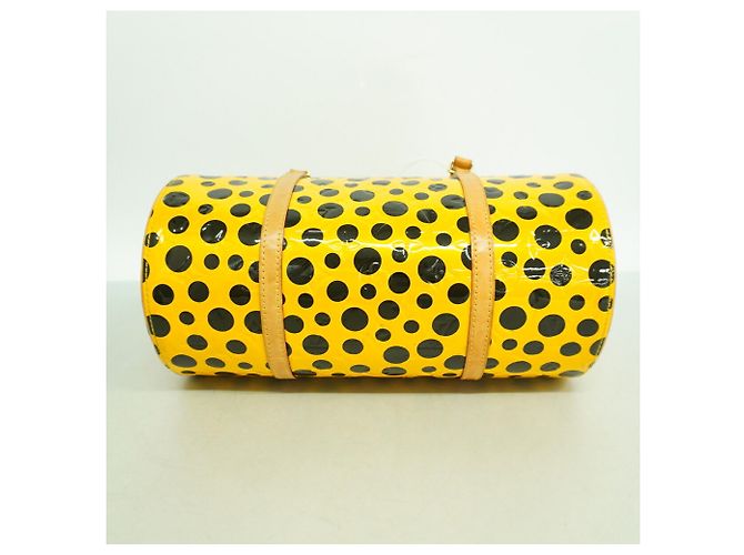 Louis Vuitton Vernis Dot Infinity Schultertasche Gelb - Ansicht 3