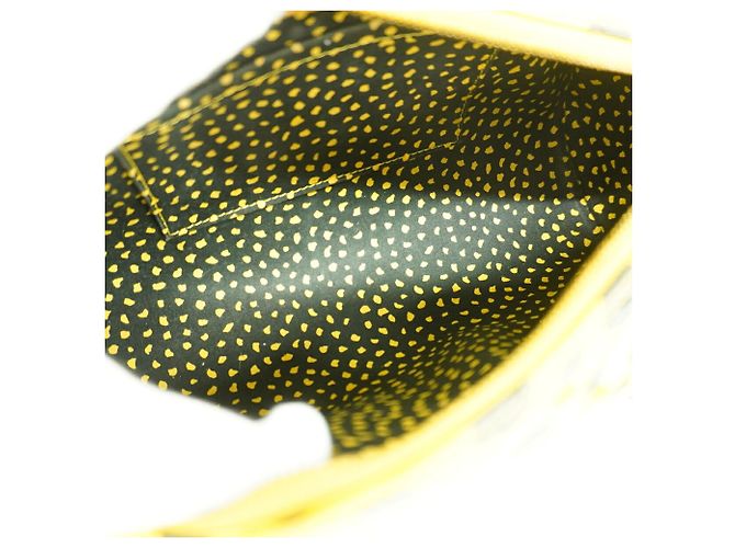 Louis Vuitton Vernis Dot Infinity Schultertasche Gelb - Ansicht 4