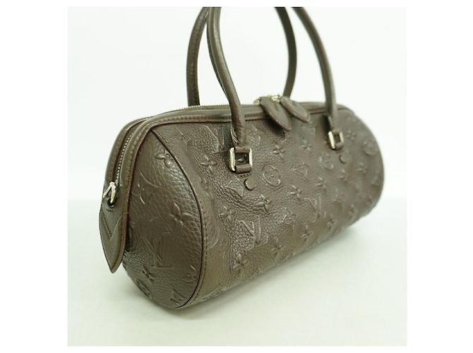Borsa Louis Vuitton Monogram Revelation Papillon PM Marrone - vista 2