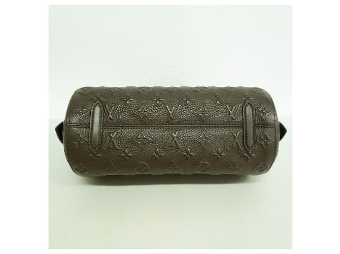 Borsa Louis Vuitton Monogram Revelation Papillon PM Marrone - vista 3