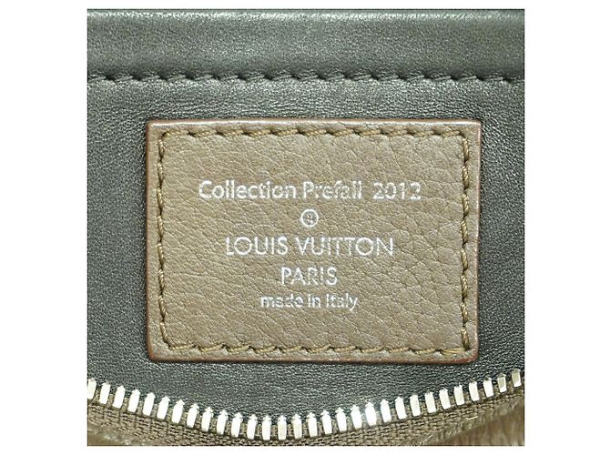 Borsa Louis Vuitton Monogram Revelation Papillon PM Marrone - vista 5