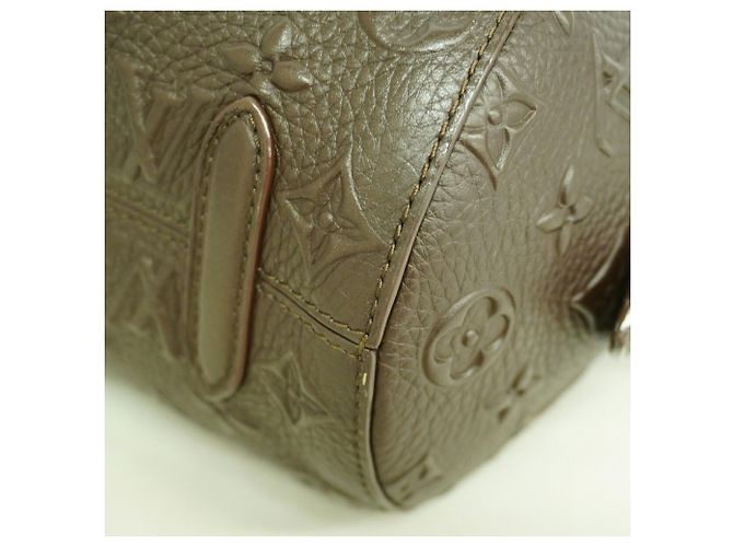 Borsa Louis Vuitton Monogram Revelation Papillon PM Marrone - vista 7