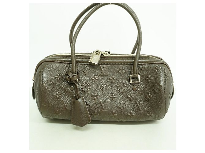 Borsa Louis Vuitton Monogram Revelation Papillon PM Marrone - vista 9