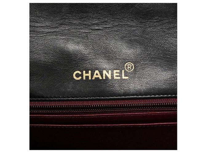 Borsa a tracolla Chanel Diana con catena Nero - vista 5
