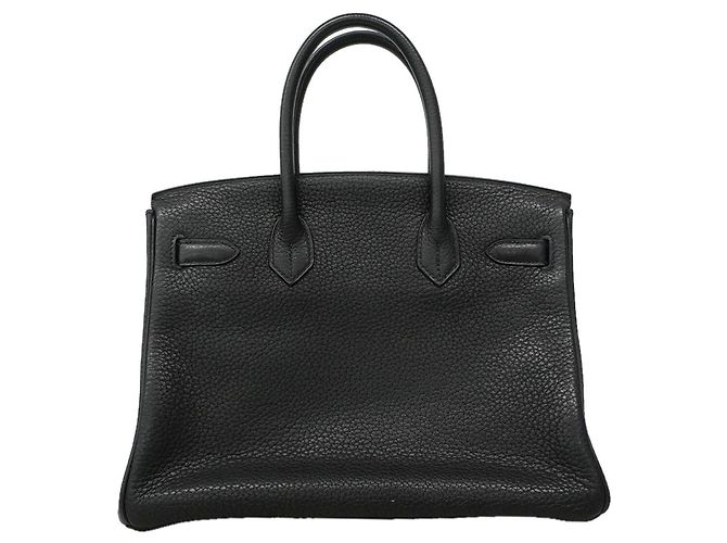 Hermès Borsa Hermes Birkin 30 in pelle Togo nera Nero - vista 11