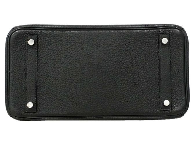 Hermès Borsa a mano Hermes Birkin 30 Nero - vista 3