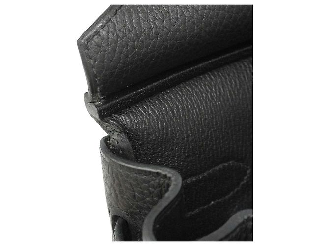 Hermès Borsa a mano Hermes Birkin 30 Nero - vista 7