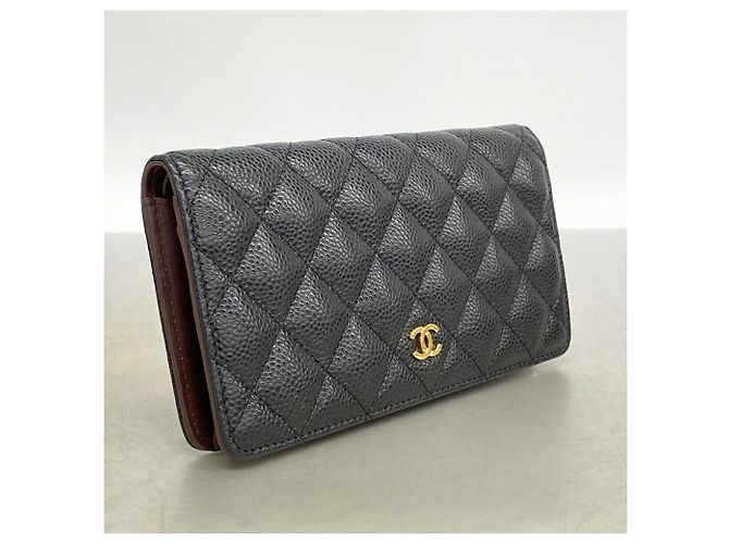 Chanel Matelassé Long Wallet Black - view 2