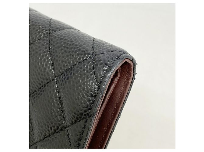 Chanel Matelassé Long Wallet Black - view 5
