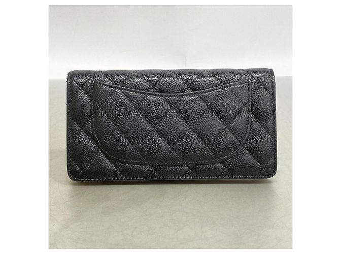 Chanel Matelassé Long Wallet Black - view 8