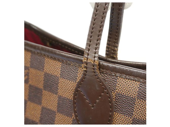 Bolso Tote Louis Vuitton Damier Neverfull PM Damier ebene - vista 7