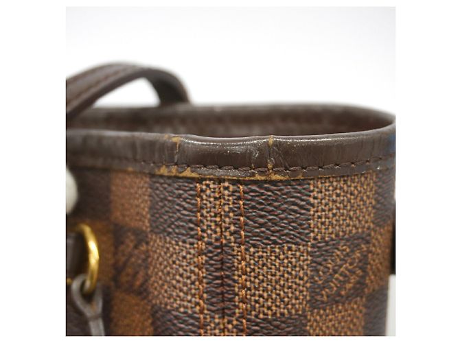 Bolso Tote Louis Vuitton Damier Neverfull PM Damier ebene - vista 8
