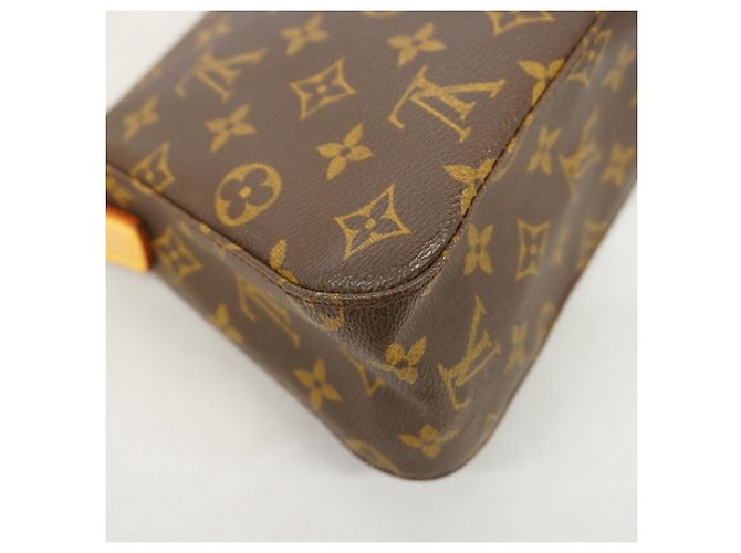 Borsa a tracolla Mini Looping Monogram Louis Vuitton Marrone - vista 6