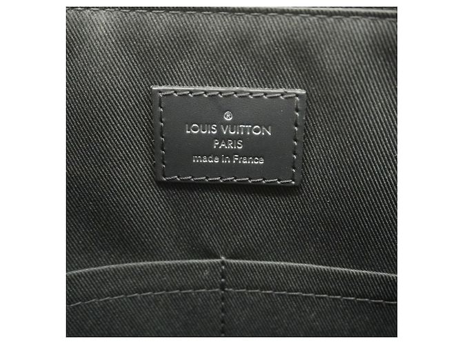 Louis Vuitton Monogram Eclipse Explorer Bag Black - view 5