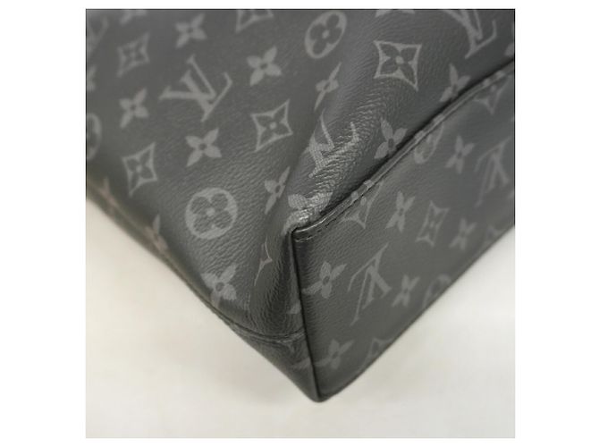 Louis Vuitton Monogram Eclipse Explorer Bag Black - view 6