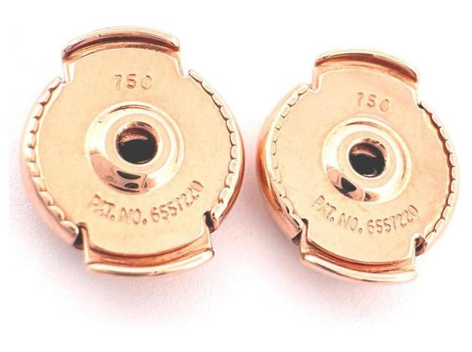 Hermès Pendientes Hermes K18PG Farandole en oro rosa Dorado - vista 6