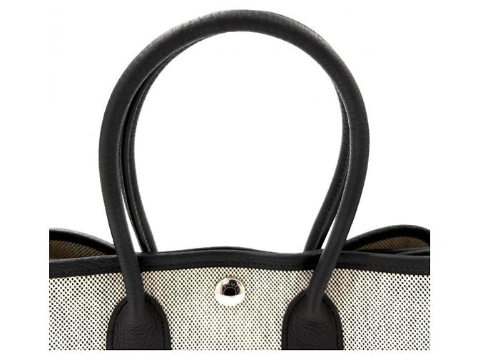 Hermès Hermes Neo Garden 23 Tote Bag Schwarz Roh - Ansicht 4