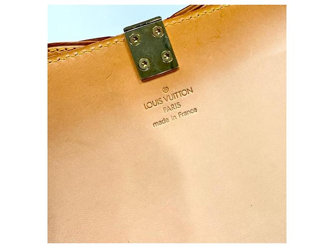 Louis Vuitton Monogram Cherry Blossom Papillon Handtasche Braun Pink Beige Monogramm - Ansicht 5
