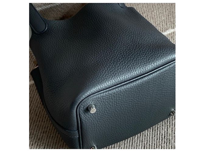 Bolsa Hermès Picotin 18 Cinza - vista 6