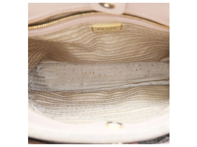 Prada Gardener's Saffiano Leather Medium Rosa - vista 5