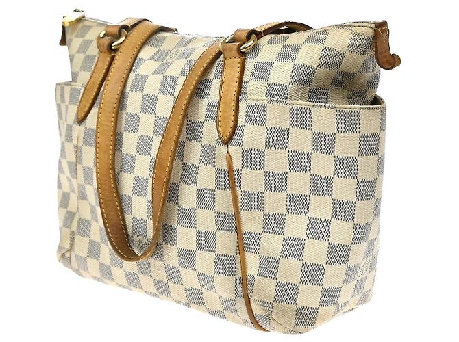 Louis Vuitton Totally Damier MM Bege - vista 3