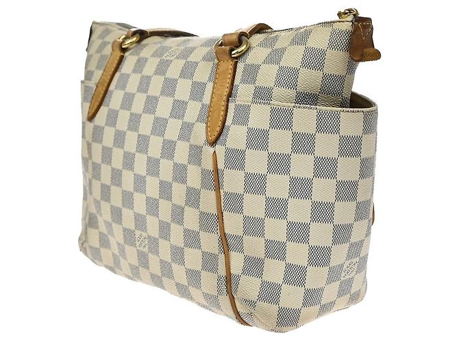 Louis Vuitton Totally Damier MM Bege - vista 4