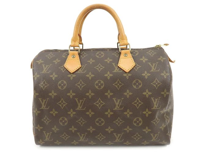Louis Vuitton Speedy 30 Monogram Marron - vue 16