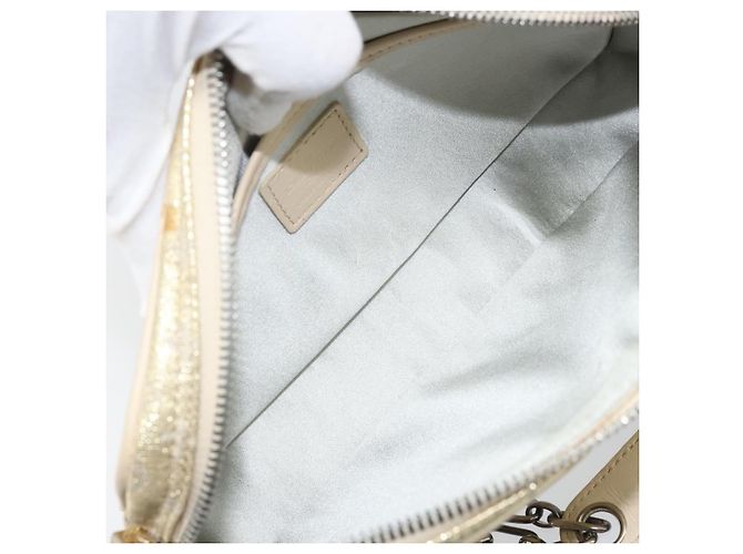 Louis Vuitton McKenna Mini Lin Dorado - vista 5
