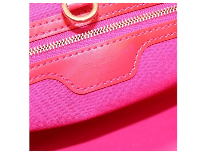 Louis Vuitton Wilshire Monogram Vernis PM Rosa - vista 6