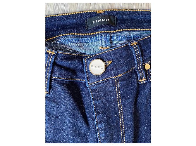 Vaqueros Pinko Cassidy Flare Superstretch Denim Azul oscuro - vista 2