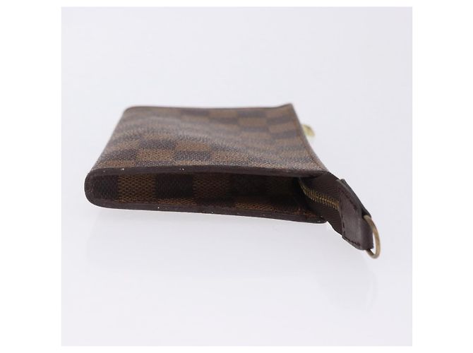 Necessaire Louis Vuitton Damier 15 Marrone - vista 3