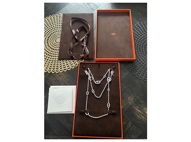 Collana Hermès Farandole 120 in Argento Sterling - vista 2