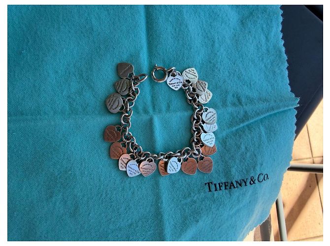 Tiffany & Co. Bracciale Return to Tiffany Multi-Heart Silver hardware - vista 2