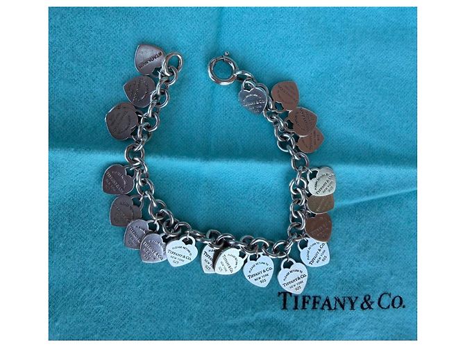 Tiffany & Co. Bracciale Return to Tiffany Multi-Heart Silver hardware - vista 4