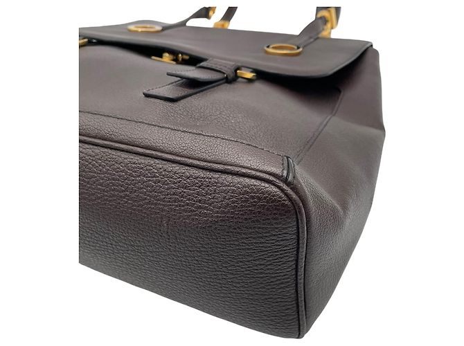 Bulgari Bvlgari Tamara Tote Bag Dunkelbraun - Ansicht 11