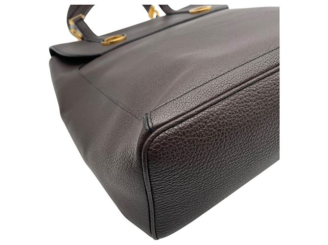 Bulgari Bvlgari Tamara Tote Bag Dunkelbraun - Ansicht 12