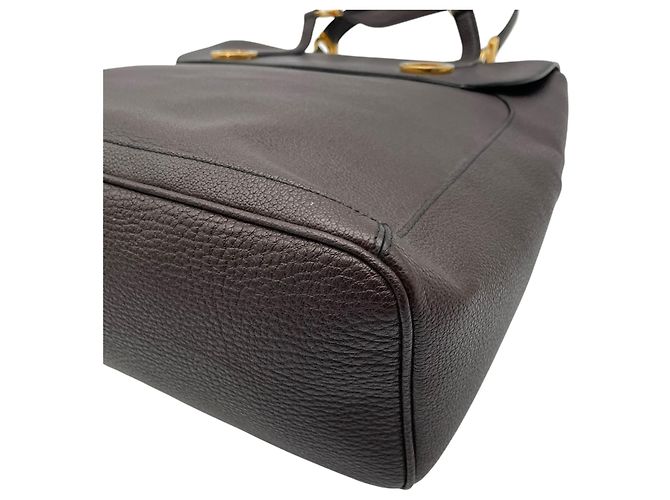 Bulgari Bvlgari Tamara Tote Bag Dunkelbraun - Ansicht 13