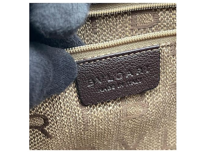 Bulgari Bvlgari Tamara Tote Bag Dunkelbraun - Ansicht 16