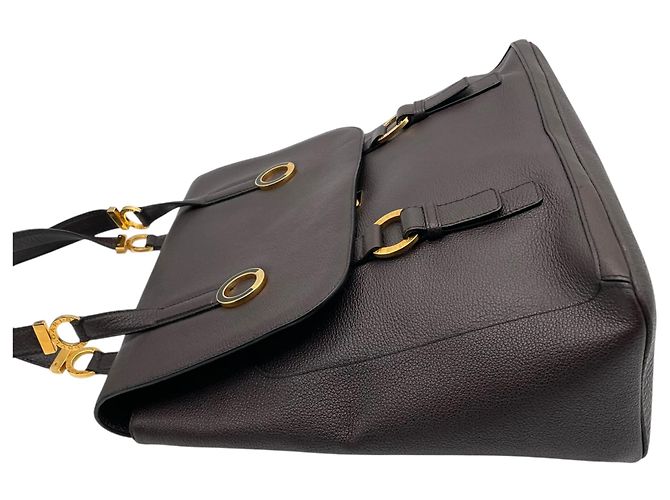 Bulgari Bvlgari Tamara Tote Bag Dunkelbraun - Ansicht 7