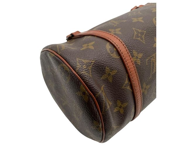 Bolsa Louis Vuitton Papillon 26 Monogram Marrom Monograma - vista 12