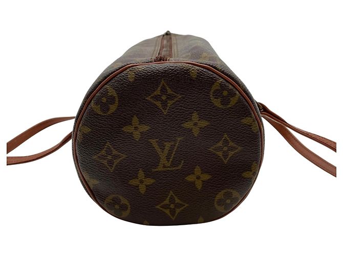 Bolsa Louis Vuitton Papillon 26 Monogram Marrom Monograma - vista 6