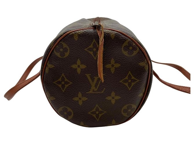 Bolsa Louis Vuitton Papillon 26 Monogram Marrom Monograma - vista 7