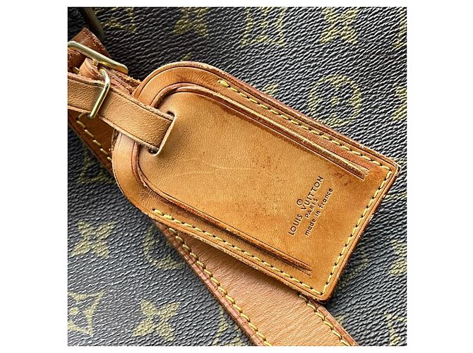 Bolsa Boston Louis Vuitton Keepall 50 Monogram Marrom Monograma - vista 19