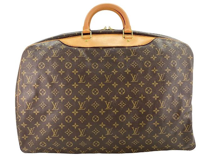 Louis Vuitton Alize Monogram 24 Heures Marrone - vista 2
