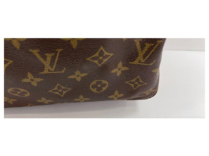 Louis Vuitton Alize Monogram 24 Heures Marrone - vista 5