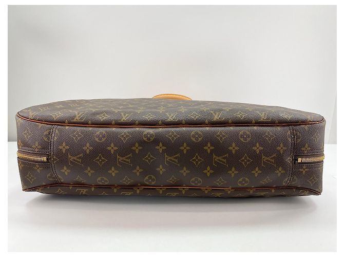 Louis Vuitton Alize Monogram 24 Heures Marrone - vista 6