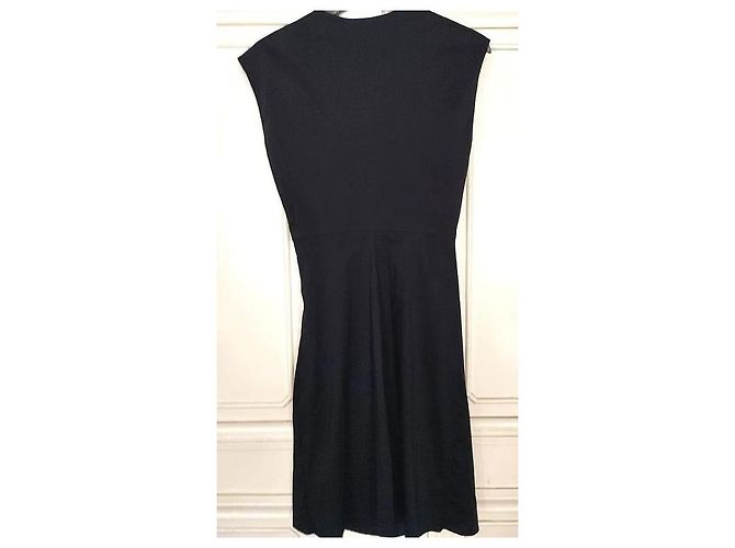 Vanessa Bruno Classic Abendkleid - Schwarz T40 - Ansicht 10