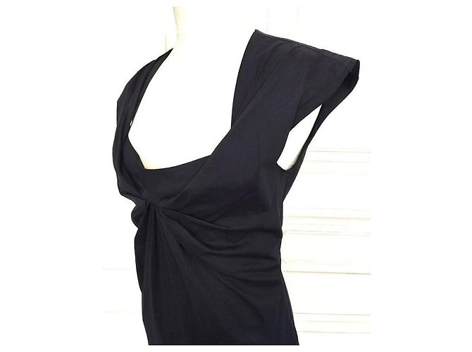 Vanessa Bruno Classic Abendkleid - Schwarz T40 - Ansicht 14