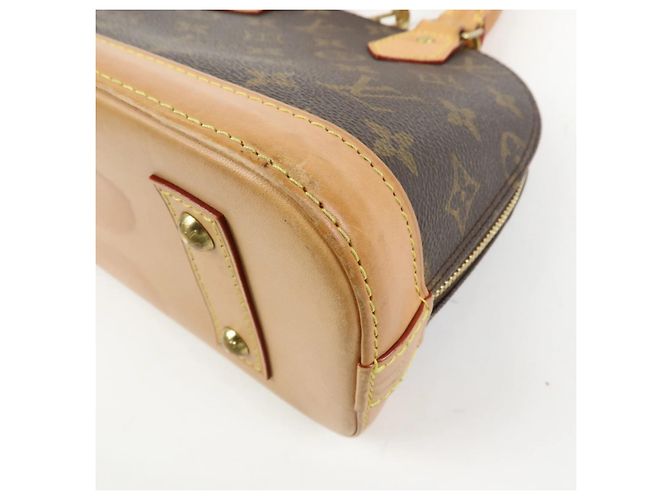 Louis Vuitton Alma BB Monogram Castaño - vista 10