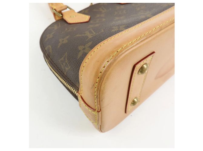Louis Vuitton Alma BB Monogram Castaño - vista 12